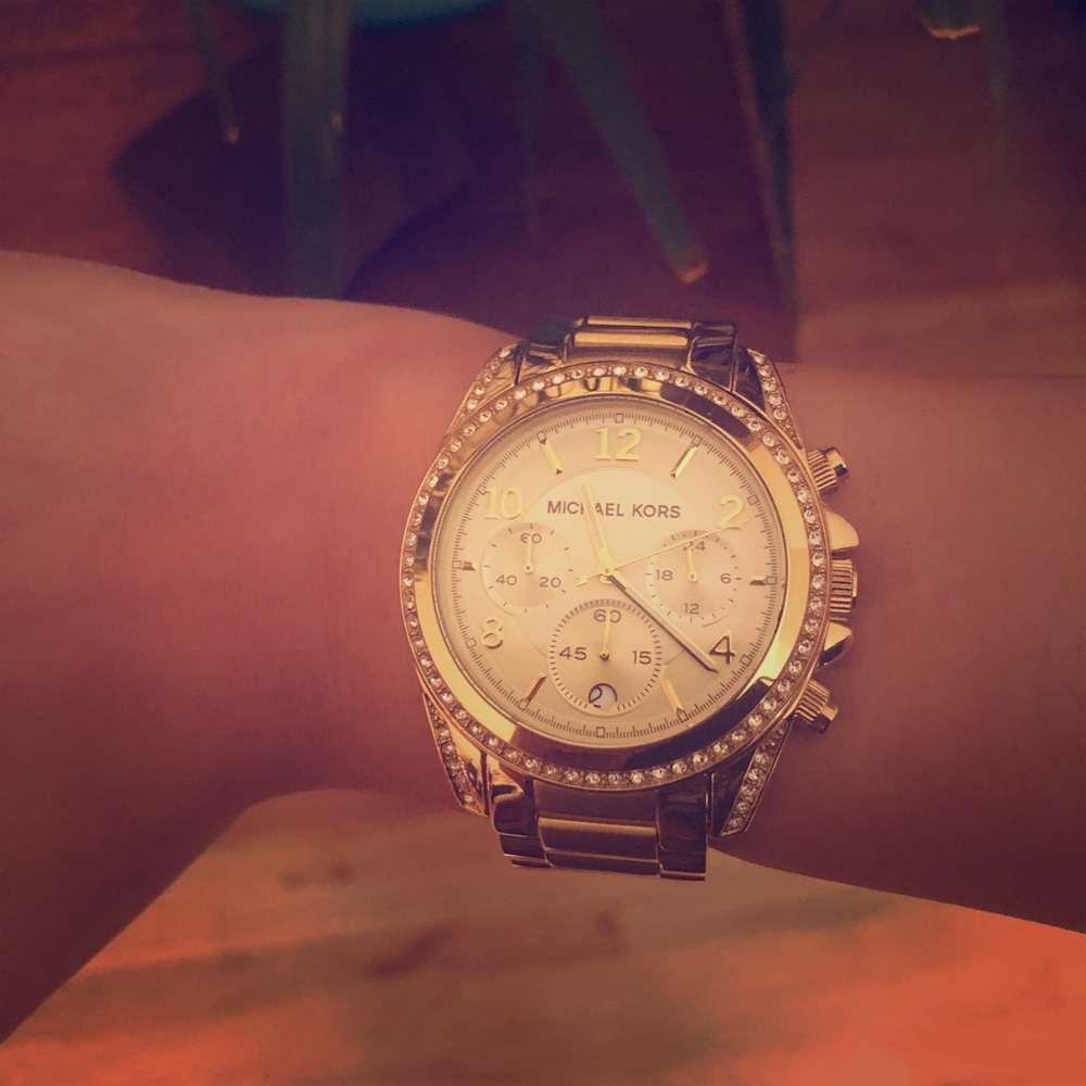 Michael Kors gold watch